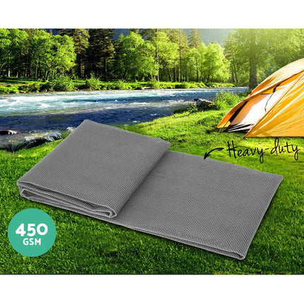 Weisshorn 4M X 2.5M Annex Matting Floor Mats Mesh Caravan Camping Annexe.