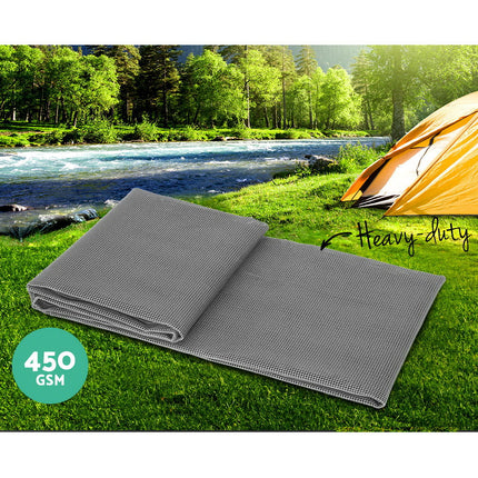 Weisshorn 6M X 2.5M Annex Matting Floor Mats Mesh Caravan Camping Annexe.