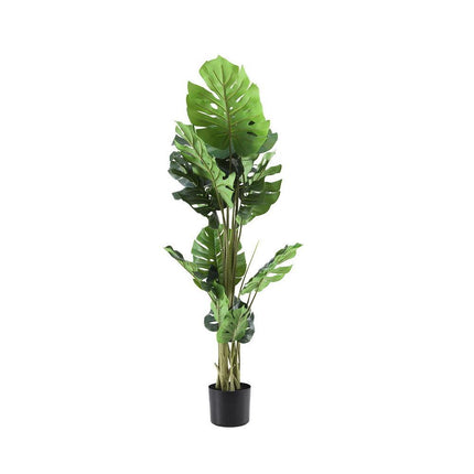 Artiss 140cm Artificial Monstera Tree Faux Trees Indoor Decor Artificial Plants Lifelike Plant 1.4M.