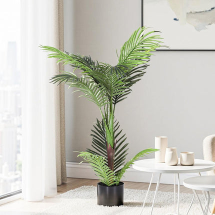 Artiss 100cm Artificial Palm Tree Faux Trees Indoor Decor Artificial Plants Lifelike Plant.
