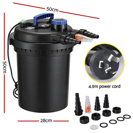 Giantz Aquarium Filter Fish Tank External Canister Water Filter 10000L/H.