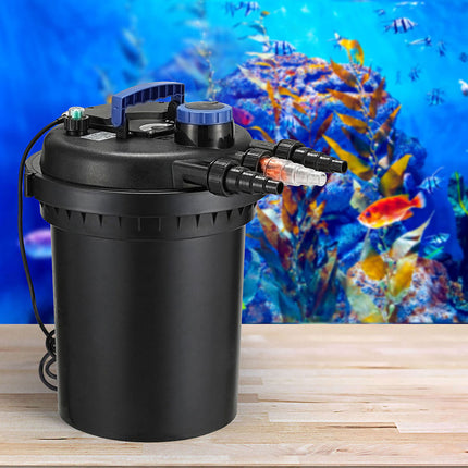 Giantz Aquarium Filter Fish Tank External Canister Water Filter 10000L/H.