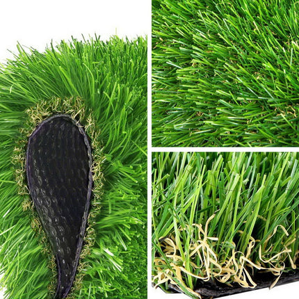 Prime Turf Artificial Grass 20mm 2mx5m Synthetic Fake Lawn Turf Plastic Plant 4-coloured.