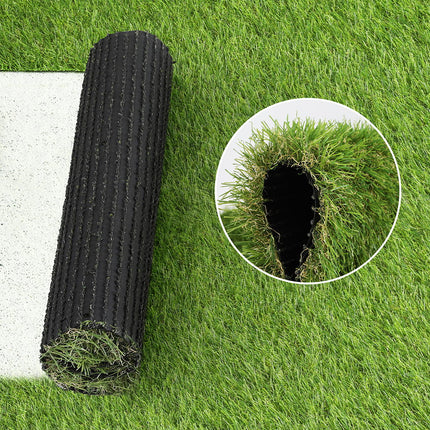 Prime Turf Artificial Grass 35mm 2mx5m Synthetic Fake Lawn Turf Plastic Plant 4-coloured.