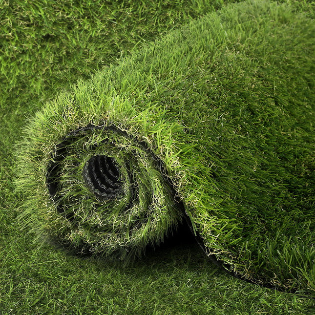 Prime Turf Artificial Grass 35mm 2mx5m Synthetic Fake Lawn Turf Plastic Plant 4-coloured.