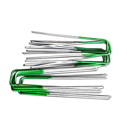 Prime Turf Artificial Grass 200pcs Synthetic Pins Fake Lawn Turf Weed Mat Pegs Joining Tape.