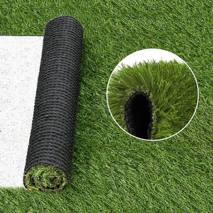 Prime Turf Artificial Grass 30mm 2mx5m Synthetic Fake Lawn Turf Plastic Plant 4-coloured.