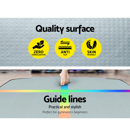 Everfit 3X1M Air Track Inflatable Tumbling Mat Gymnastics Yoga Mat.