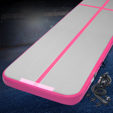 Everfit 4X1M Airtrack Inflatable Air Track Tumbling Mat W/Pump Floor Gymnastics.