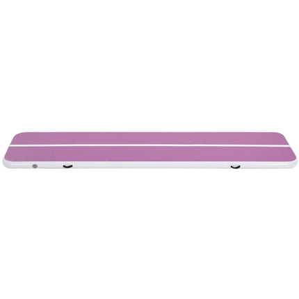 Everfit 4M Air Track Gymnastics Tumbling Exercise Yoga Mat W/ Pump Inflatable Purple.