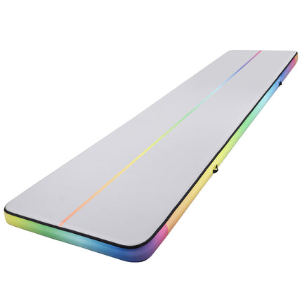 Everfit 6M Air Track Mat Inflatable Gymnastics Tumbling Mat Colourful.
