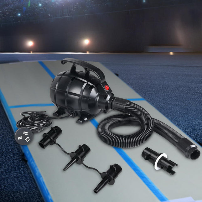 GoFun 500W Electric Airtrack Pump Air Pump Inflatable Air Track Mat Tumbling Gymnasitic.