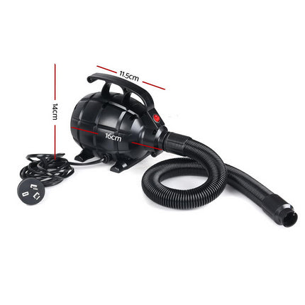 GoFun 500W Electric Airtrack Pump Air Pump Inflatable Air Track Mat Tumbling Gymnasitic.