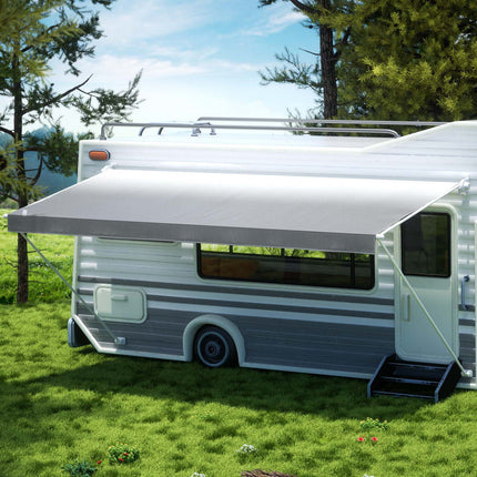 Weisshorn 17ft Caravan Awning RV Replacement Fabric 4.93M x 2.42M.