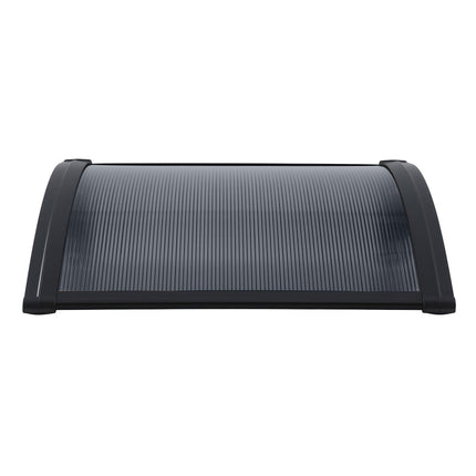 Instahut Window Awning Drainage 0.6mx0.6m Outdoor Grey.