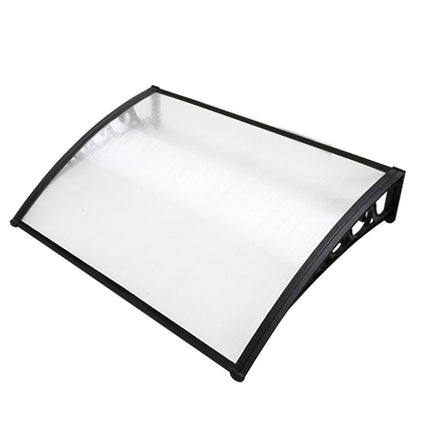 Instahut Window Door Awning 1mx1.2m Transparent.