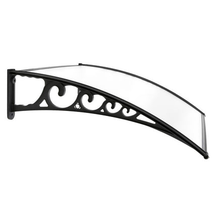 Instahut Window Door Awning 1mx3m Transparent.