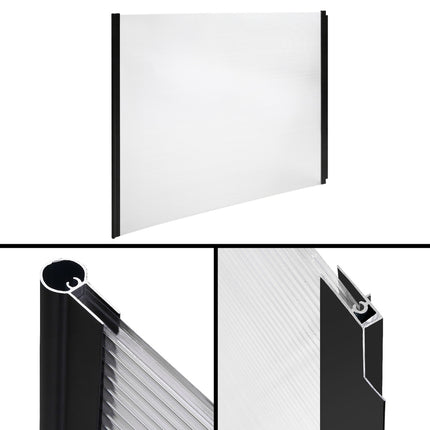 Instahut Window Door Awning 1mx3m Transparent.