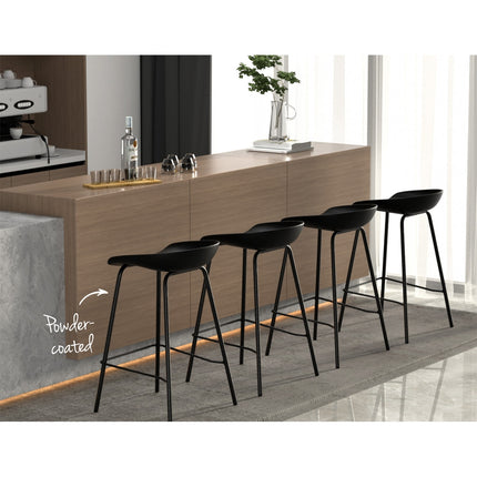 Artiss 4x Bar Stools Kitchen Counter Stools Metal.