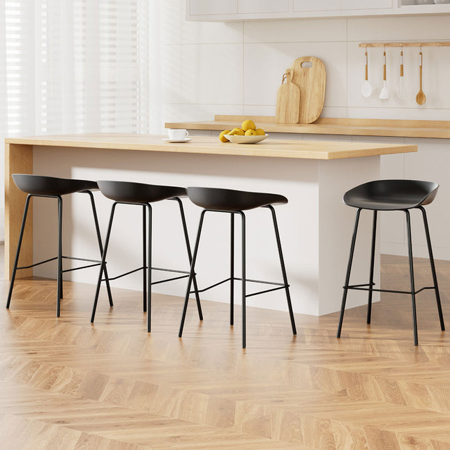 Artiss 4x Bar Stools Kitchen Counter Stools Metal.