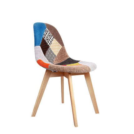 Artiss Dining Chairs Set of 2 Fabric Retro Replica DSW.