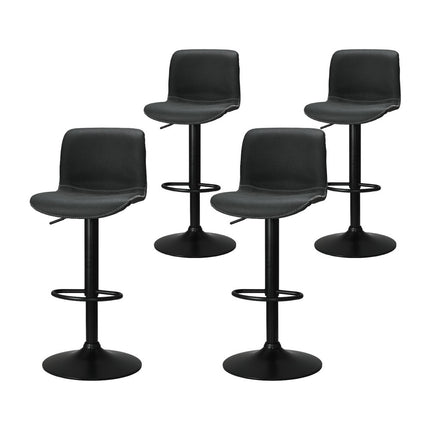 Artiss 4x Bar Stools Bamboo Rattan Stool Counter Chair Kitchen Barstools.