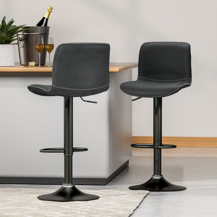 Artiss 4x Bar Stools Bamboo Rattan Stool Counter Chair Kitchen Barstools.