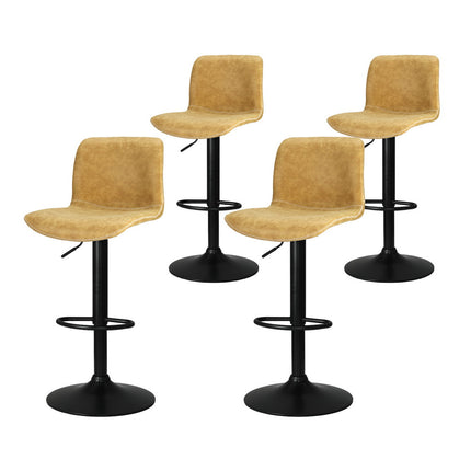 Artiss 4x Bar Stools Bamboo Rattan Stool Counter Chair Kitchen Barstools.