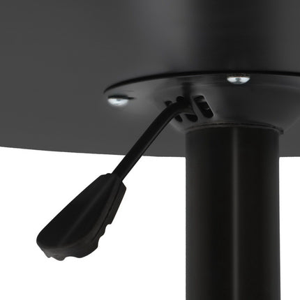 Artiss Bar Table Gas Lift Round Black.