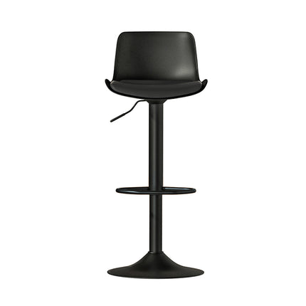 Artiss 2x Bar Stools Padded Seat Gas Lift Black.