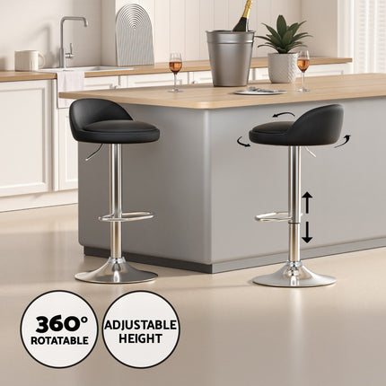 Artiss Bar Table and Stools Set Dining Desk Kitchen Chairs Cafe Pub.