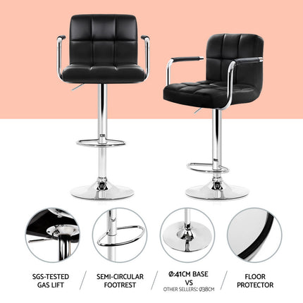 Artiss Bar Table and Stools Set Dining Desk Kitchen Chairs Cafe Pub.