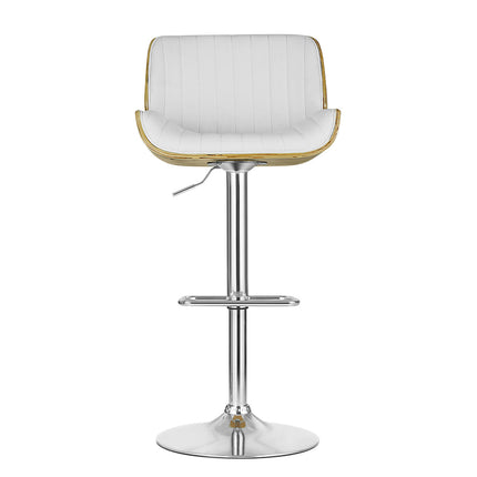 Artiss Bar Stools Swivel Leather Chairs Wooden.