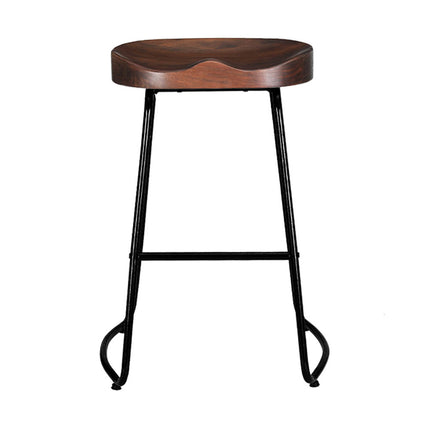 Artiss 2x Bar Stools Tractor Seat 65cm.