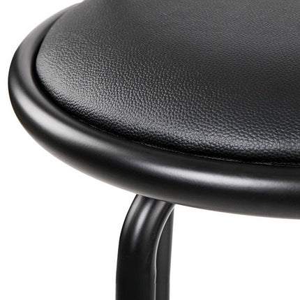 Artiss 4x Bar Stools Swivel Leather Padded Metal.