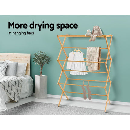 Artiss Clothes Airer Coat Rack Foldable Hanger Dryer.