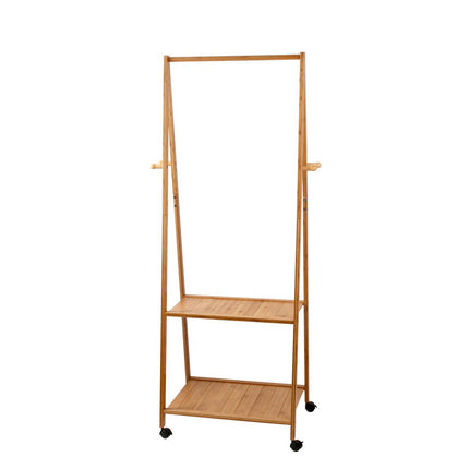 Artiss Clothes Rack Airer Coat Stand 165x59cm Wheels.