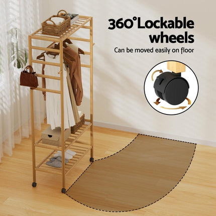 Artiss Clothes Rack Wardrobe Coat Stand 169cm.