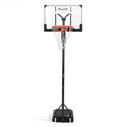 Everfit Portable Basketball Hoop Adjustable Pool Goal System Backyard 1.05M-2.1M.