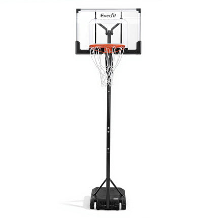 Everfit Portable Basketball Hoop Adjustable Pool Goal System Backyard 1.05M-2.1M.