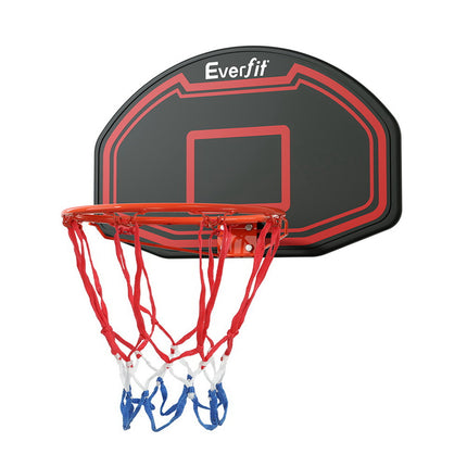 Everfit 38" Basketball Hoop Backboard Door Wall Mounted Ring Net Sports Kids.