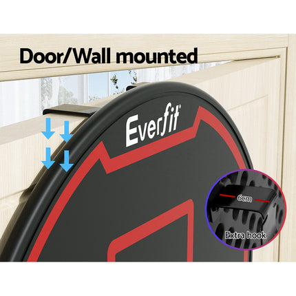 Everfit 38" Basketball Hoop Backboard Door Wall Mounted Ring Net Sports Kids.