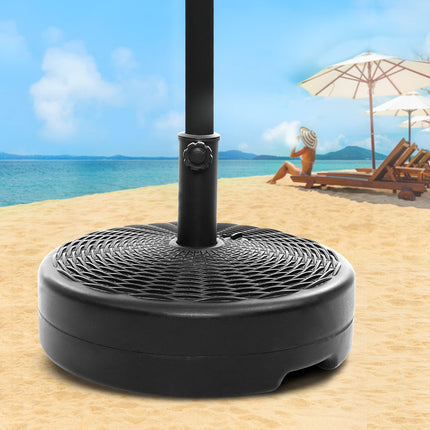 Instahut 51cm Outdoor Umbrella Base Round Stand Pod.