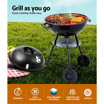 Grillz BBQ Grill Charcoal Smoker.