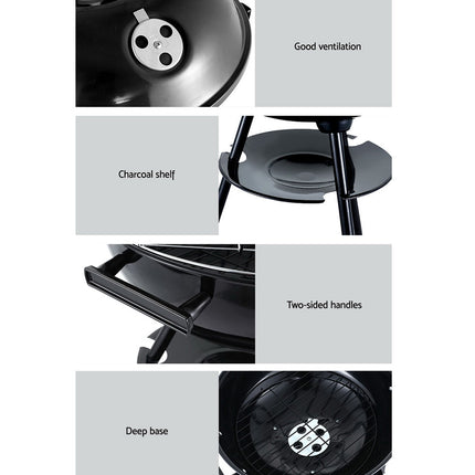 Grillz BBQ Grill Charcoal Smoker.