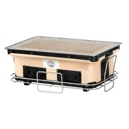 Grillz BBQ Grill Tabletop Charcoal Smoker.
