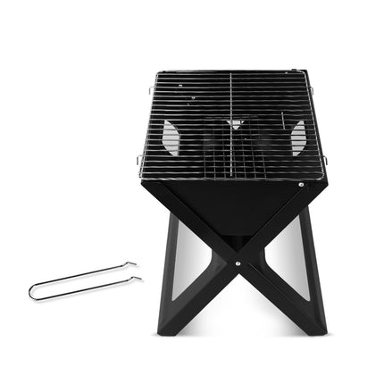 Grillz BBQ Grill Charcoal Smoker Foldable.