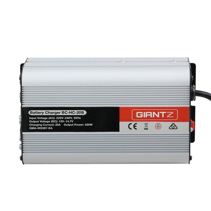 Giantz 12V 20A Car Battery Charger Inverter 20 Amp ATV 4WD Boat Caravan.