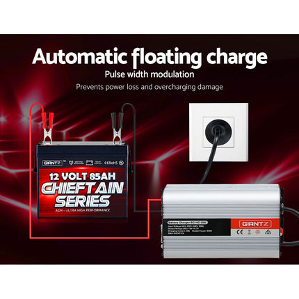 Giantz 12V 20A Car Battery Charger Inverter 20 Amp ATV 4WD Boat Caravan.