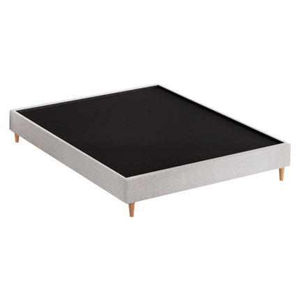 Artiss Bed Frame Queen Size Beige ZORA.
